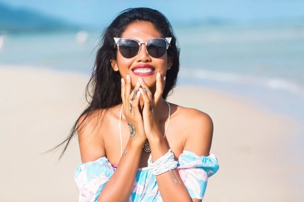 le maquillage à la mer