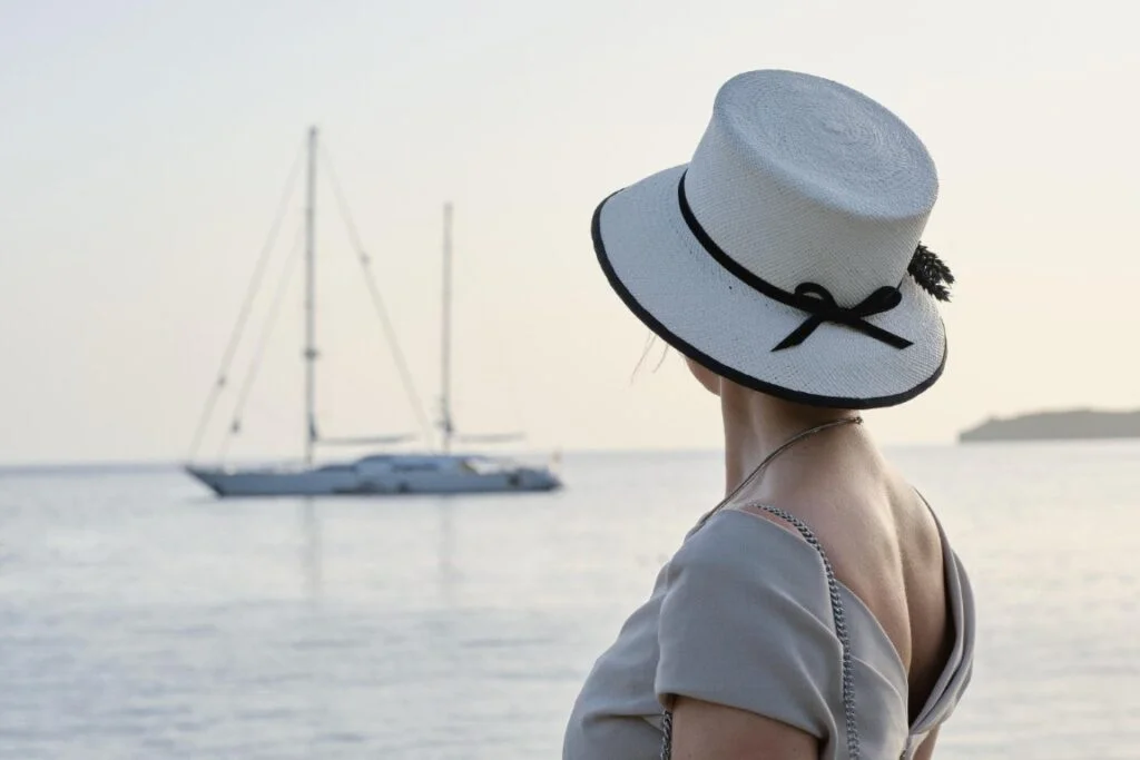 Geneviève de Fontenay portait toujours des chapeaux
